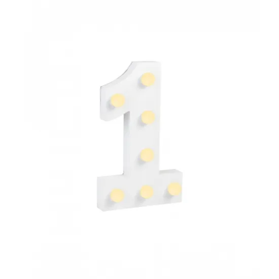 Party Wooden Light Letters Decorations - 1