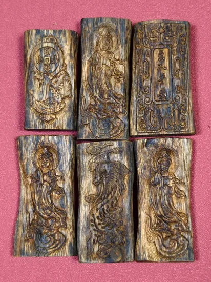 Agarwood Carving Block for Fortune and Safety