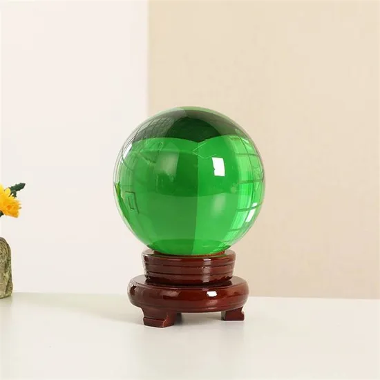 Crystal Ball Ornaments with Free Design