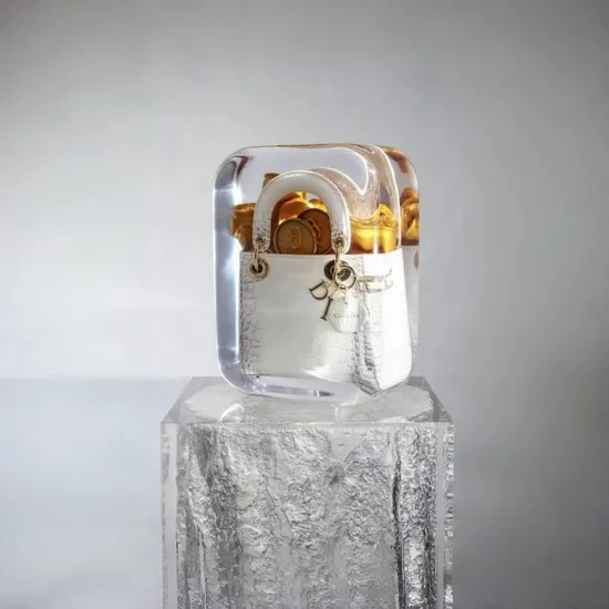 Factory Design Can Be Customized Modeling Transparent Resin Crystal Crafts High-Grade Fortune Model Craft Gift Crafts