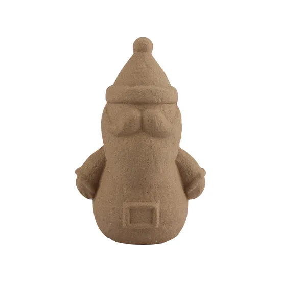 Paper Pulp Santa Claus Ornament Crafts Adding Christmas Day Atmosphere