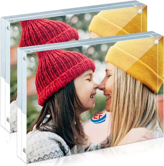 10+10mm Thick Double Sided Acrylic Photo Frame