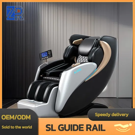 Zr 2025 Wireless Full Body Shiatsu Zero Gravity Electric Music Best Luxury Home Comfort PU Leather Massage Chair