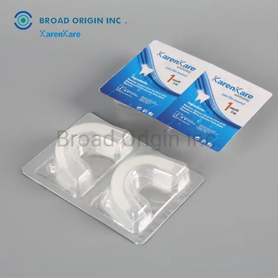High Transparent Silicone Prefilled Mouth Tray for Teeth Whitening