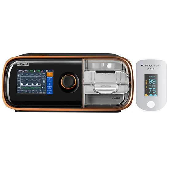Home Use Bipap Breathing Therapy Equipment with Pluse Oximeter for Copd and Osa Df-30V-Hm