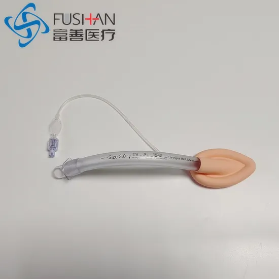 Fushan Medical Affordable Disposable PVC-Silicone Combined Laryngeal Mask Airway