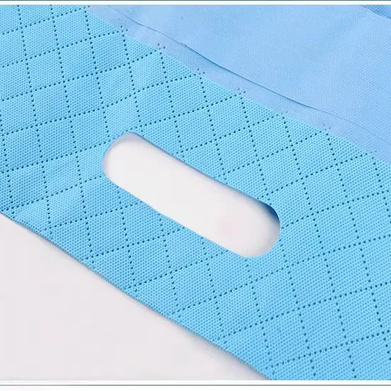 Single-Use Patient Transfer Pad Assembly Medical Slip Pad Over Mattress Surgery Patient Handling Strap