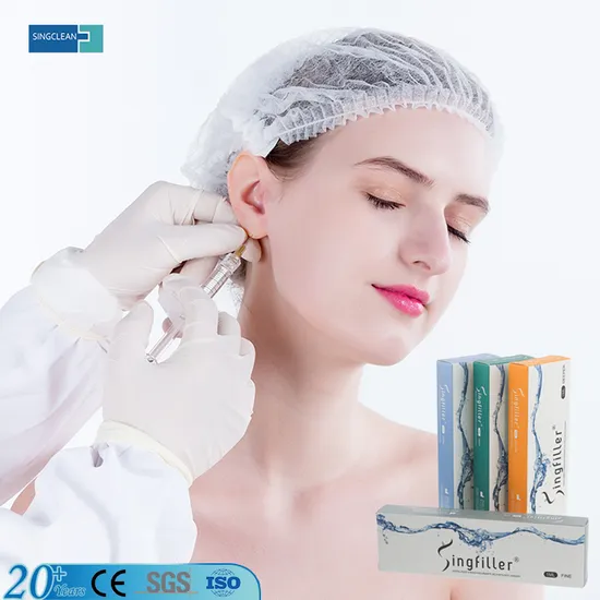 Hot Sale Injectable Hyaluronic Acid Dermal Filler for Anti-Wrinkles with