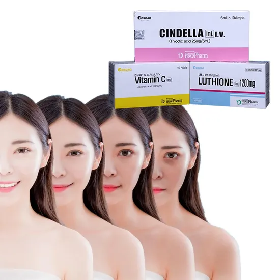 Hot Cheap Skin Care Glutathione Cindella Luthione Thioctic Acid Glutathione Vitamin C Skin Whitening Injection Fast Skin Whitening Glutathione Glutax Injection