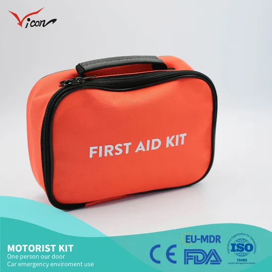 Hot CE Approved with Logo Printing Compact Individual Pack Emergency Survival First Aid Kit