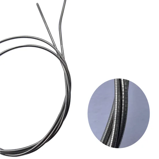 Whosale Medical Manufacture Factory High Precision Customized Laser Cutting Stainless Steel Laser Cut Bending Section for Endoscope OEM ODM China Price