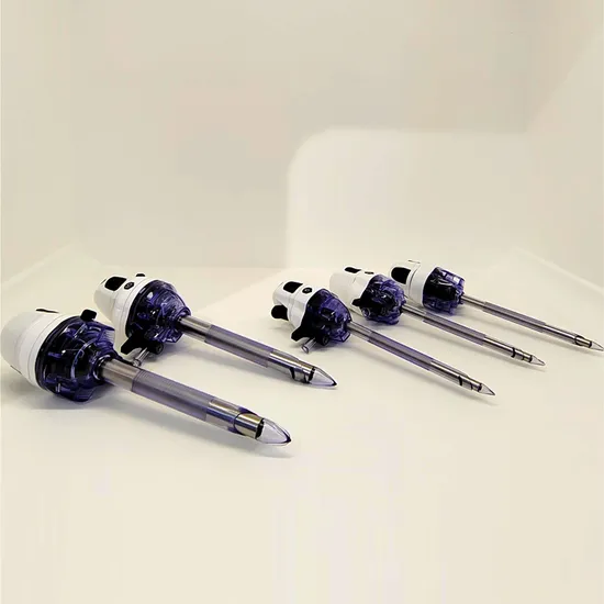 Minimally Invasive Surgery Endoscopic Laparoscopic Instrument Visible Optical Bladeless Disposable Trocar for Arthroscopy Surgical Puncture Medical Device