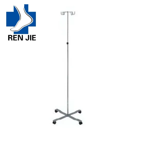 Drip Stand for Hospital Bed New Design Standing Infusion Stand IV Pole