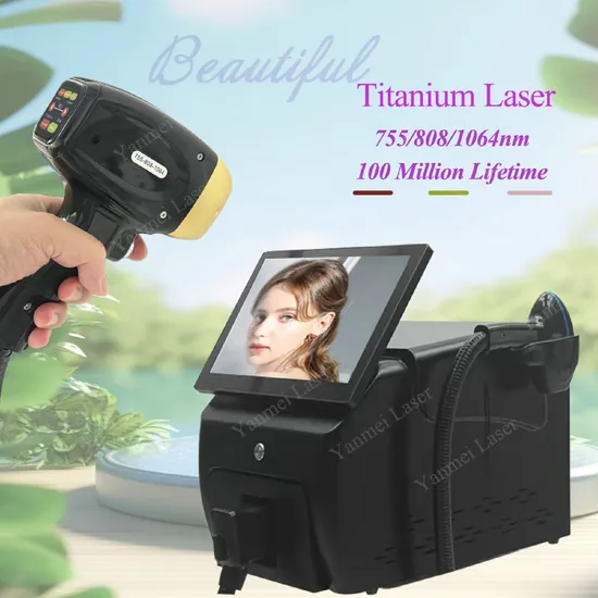 New Model Design Portable Two Handles Laser Device 3 Waves Diode Laser Portable Beauty Equipment