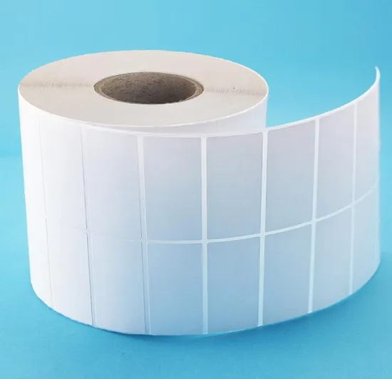 High Quality Paper Plain Direct Thermal Label Self-Adhesive Packaging Food Sticker Label