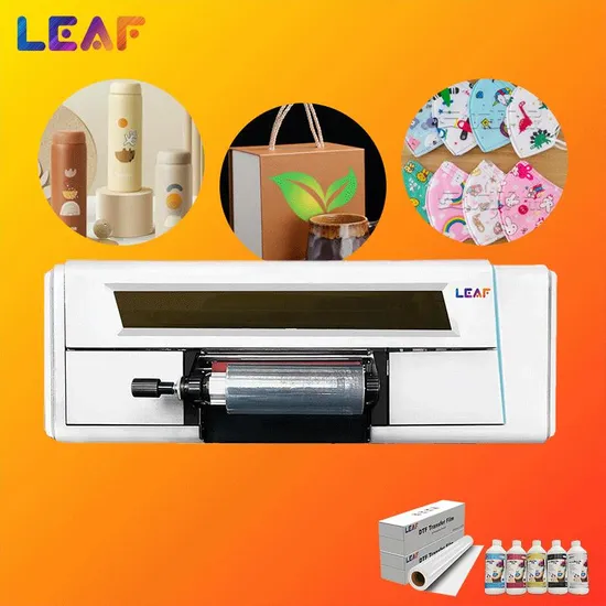 LEAF Wholesale Price UV DTF Printer Roll A3 UV DTF Sticker Printer