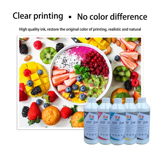 High-Quality Dtf Printing Cmyk Ink for T-Shirts Printing Solutions
