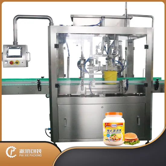Factory Customizable Customized Paixie Automatic Chili Jam Sauce Filling Machine