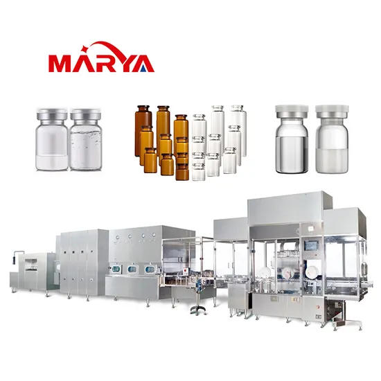 Marya Pharmaceutical Automatic 6/8/10 Nozzles Freeze-Dried Powder Auger Vial Powder Filling Machine for Bottle Filling Production Line Supplier