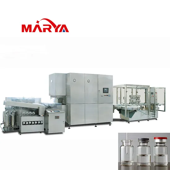 Marya 20ml Liquid Filling Line Aseptic Isolation System Vaccine Vial Filling Machine Manufacturers China