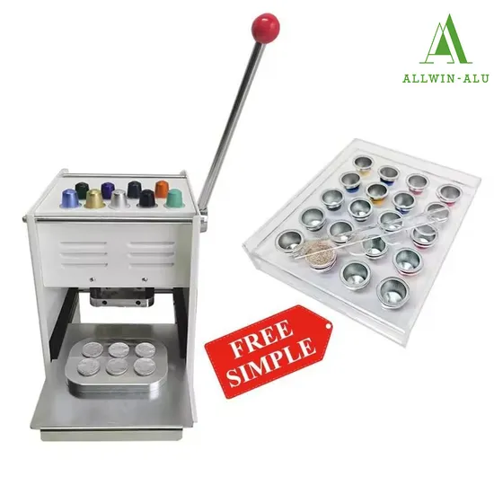 6 Holes Manual Sealing Machine for Kcup/Nespresso Coffee Capsules