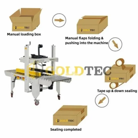 Semi-Auto Carton Sealing Machine Cheap Mode
