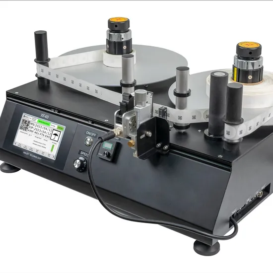 Automatic Desktop Sticker Printing Rewinder Machine Docod OEM/ODM Xf40 Label Unwinder Machine for Full-Roll Label Products