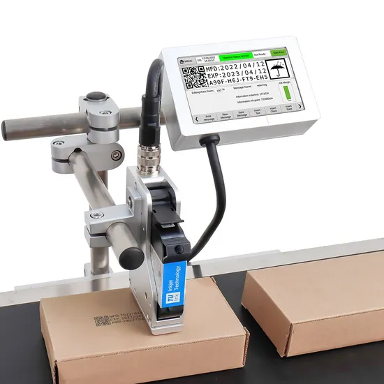 Docod OEM/ODM Hotsale Tij High Speed Online Printer T180e 12.7mm Thermal Printing Machine for Text Date Batch Coding Wholesale