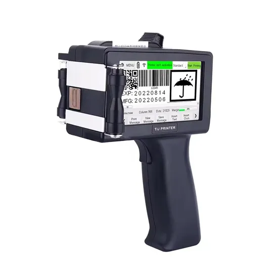 Wholesale Docod G50 12.7mm Portable Handheld Smart Inkjet Printer for Expiry Date Coding Machine Impresora De Inyeccion De Tinta