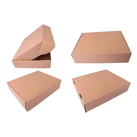 Corrugated Paper Recycled Materials Recyclable Minimalist Design Exquisite Storage Aircraft Box