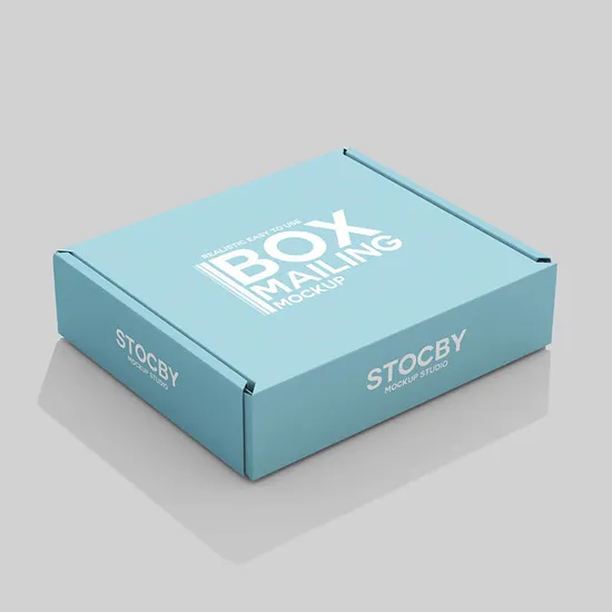 Mailing Apparel Box Corrugated Custom Shipping Boxes with Logo Packaging Box