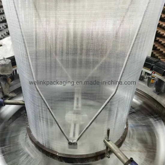 SGS Brc Factory China Wholesale Transparent PP Woven Fabric /Tubular Woven Fabric/Coating Fabric / Polypropylene Woven Tubular Fabric for Bigbag