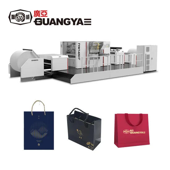 Tym1400jt Automatic Web-Fed Hot Stamping Machine with Slitting (for roll to roll paper)