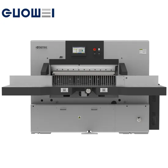 Hydraulic Paper Cutting Machine Program Control Paper Cutter 115K Guillotine