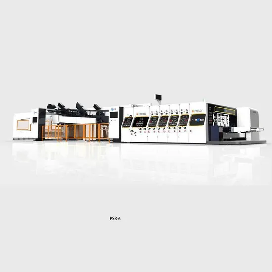 Psb-6 Automatic Printing Slotting and Die Cutting Machine for Carton Box Production