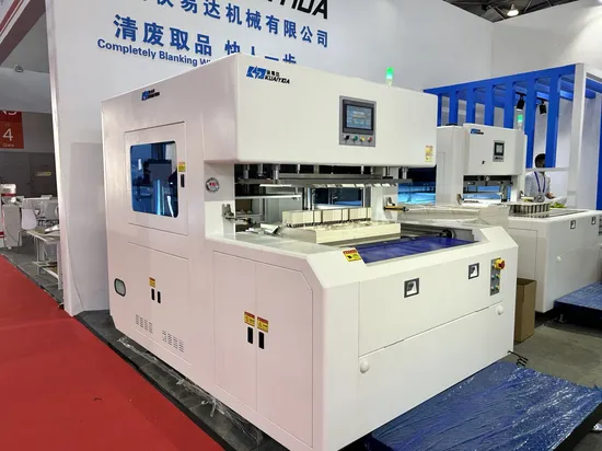 Automatic Waste Paper Blanking Separator Stripping Machine for Medicine Cigarette Box Cloth Label Tag Automatic Dismantle Machine