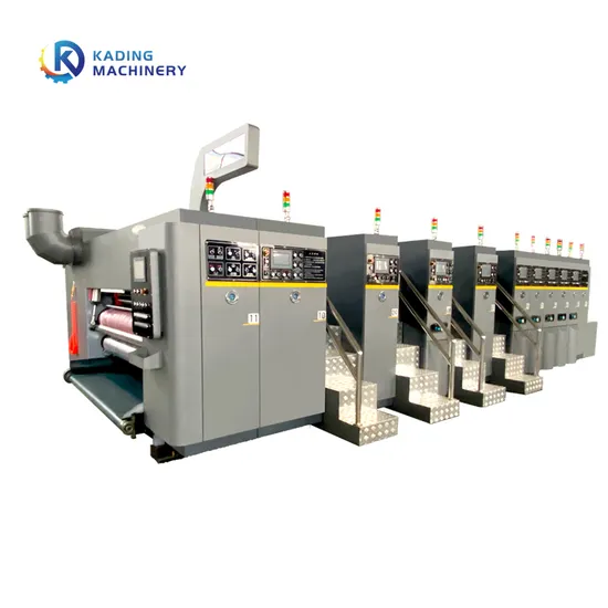Full Automatic Corrugated Cardboard Paperboard Making Machine Slotter