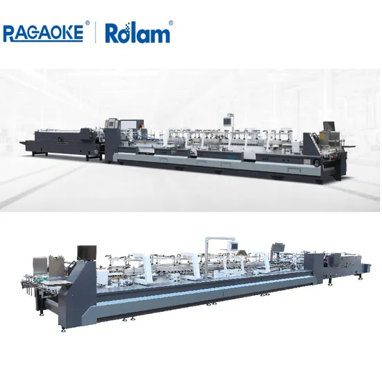 Folder Gluer for Box Making Automatic Laminating Folding Gluing Machine (GS-1100)