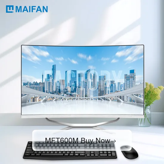 OEM/ODM Gaming Full Setup Curved Screen I7 I9 All in One PC
