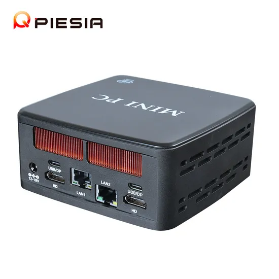 Factory AMD 7840HS Mini PC 8845HS 7735u 2LAN 2*DDR5 Home Office School Desktop Nuc Mini PC with 2*HD 2*Type-C