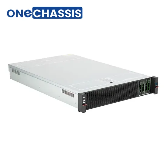 Versatile 2.5" 4-Bay Rackmount Chassis for Hot-Swappable Hdds