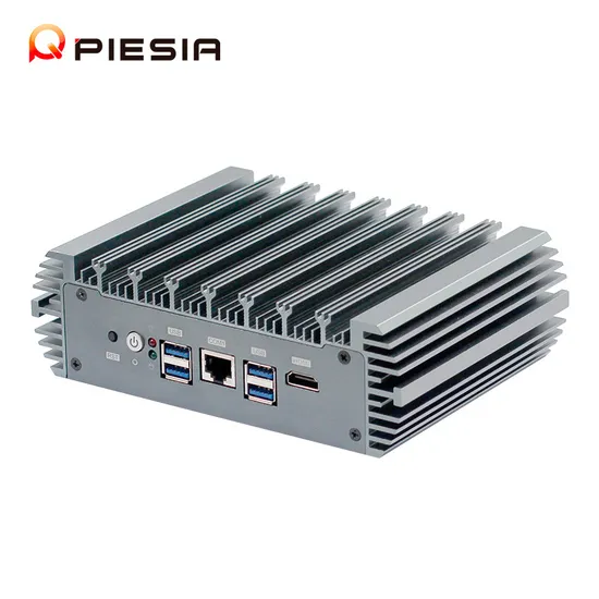 Piesia 12th Gen N100 N300 6*2.5g LAN Firewall Router Pfsense Opnsense Computer Case DDR5 1*RS232 4G/5g Fanless Mini PC