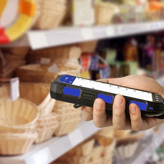 Rugged 5.5 Inch Android Handheld PDA Scanner with NFC GPS RFID Reader C6000