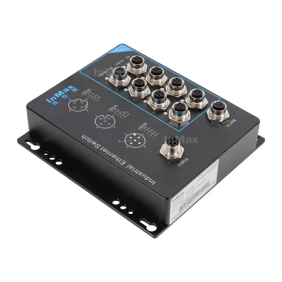 Inmax Manufacturer M12 Switch Waterproof with 8 Port
