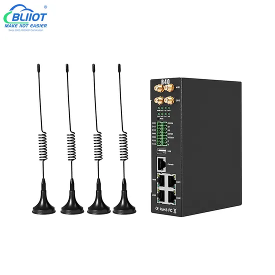 Support Modbus Master/Slave  MQTT R40A Industrial 4G Edge Router for Mine Wireless Networking Monitoring