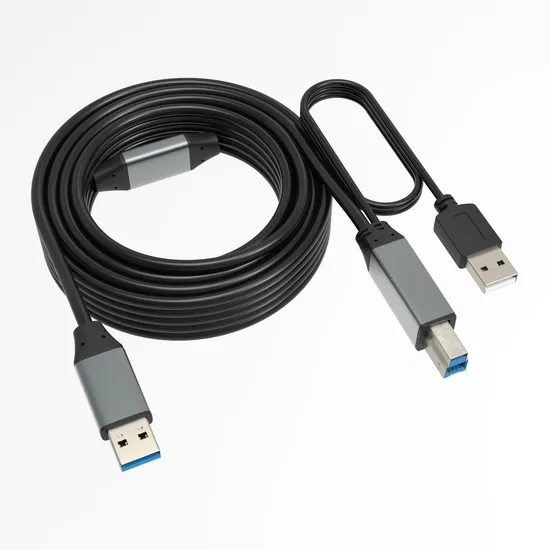 USB Printer Cable a Type to B Type Can Be Extended up to 100m a Type to B Type USB Printer Cable 30m