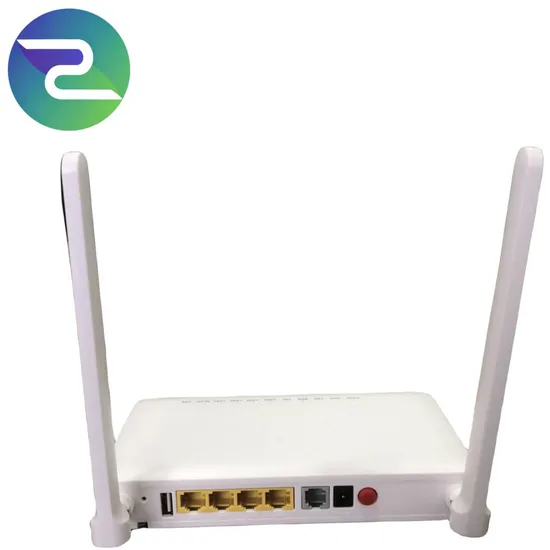 High Quality FTTH Gpon ONU Model 4ge+1tel+ 2USB Dual Band 2.4G&5. G WiFi F670L English Vision