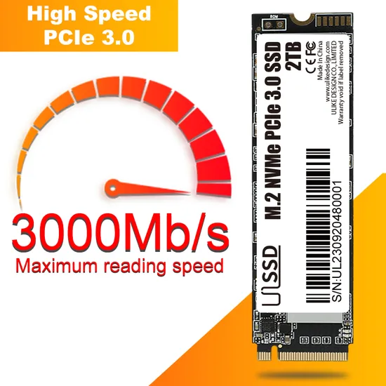3000MB/S SSD Nvme M. 2 2280 2tb Solid State Drive 2280 Laptop SSD