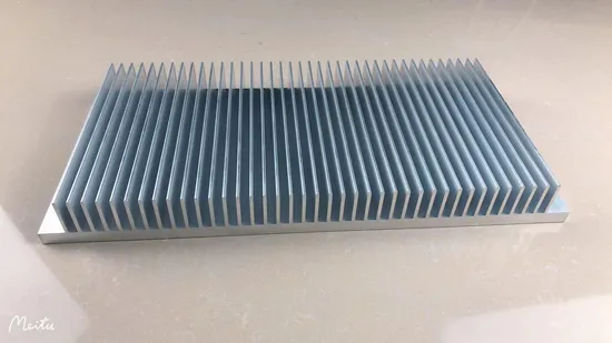 Custom Fin Aluminum Heat Sink for Solar Panel