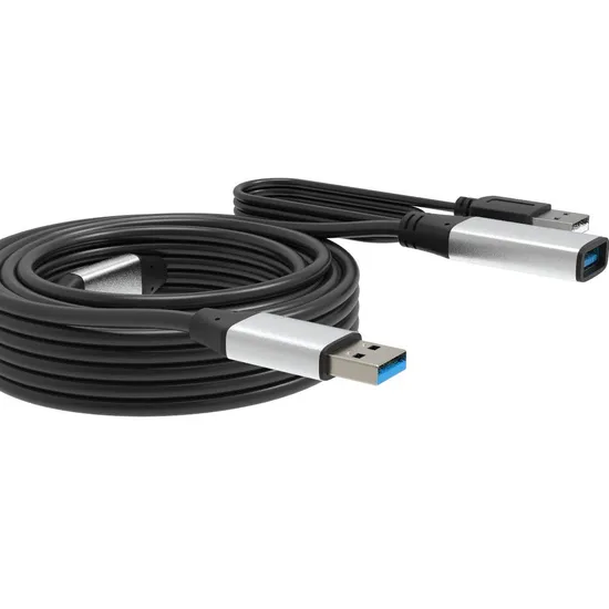 Displayport Minidp HD01 EMI VGA 5gbps Type a/B/C Male to Female with Power USB 3.0 Extension Long Cable